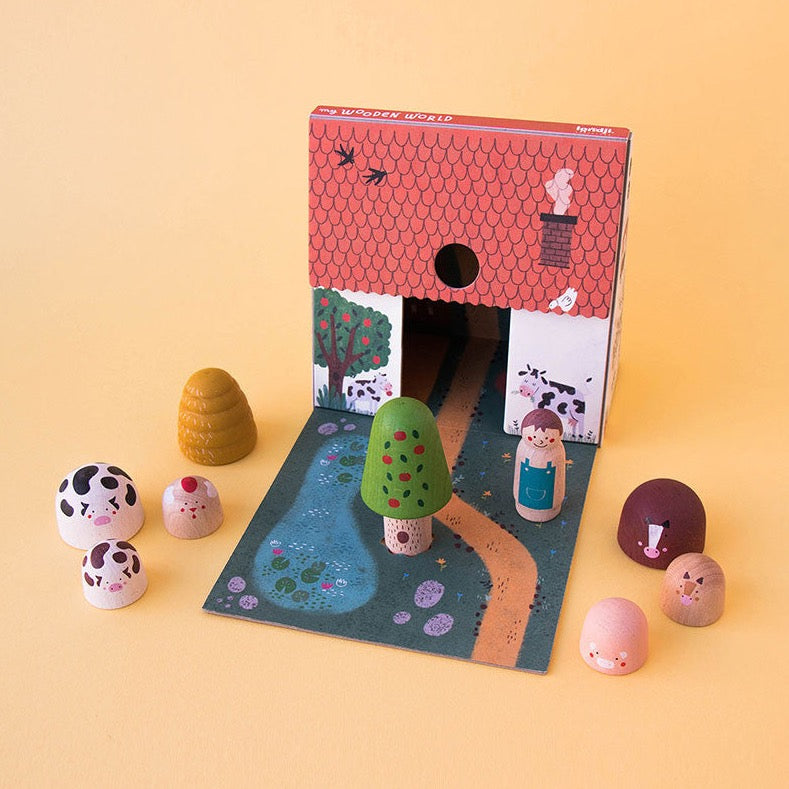 Londji my wooden world farm