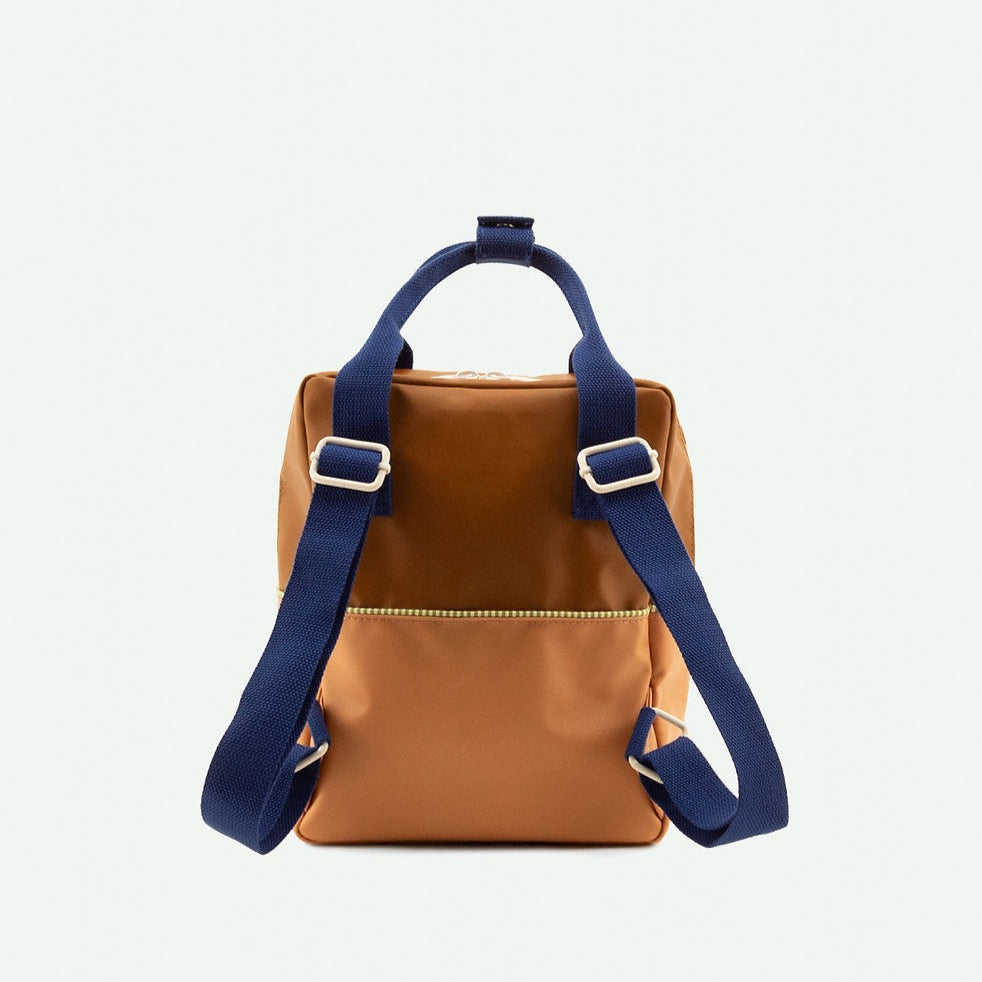 Sticky Lemon - rugzak voor kinderen in kleuren bruin en oranje