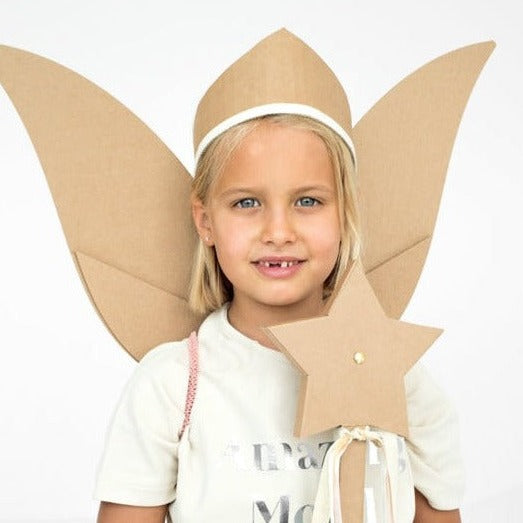koko cardboards fairy/fee kostuum