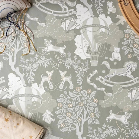 Dreamy toys behang - little amour