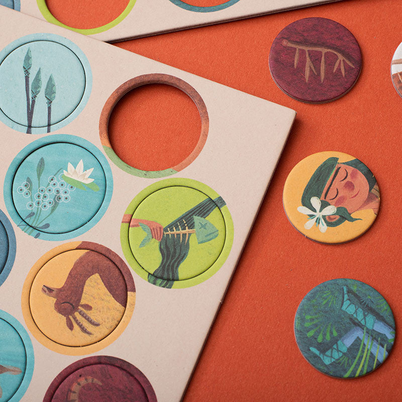 Bezoek de prehistorie met de enorme puzzel van Londji - go to the prehistory