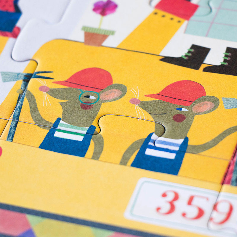 Londji puzzel builder mouse voor kinderen