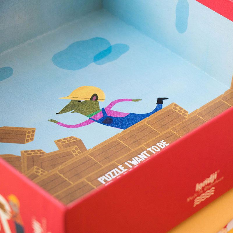 Londji puzzel builder mouse voor kinderen
