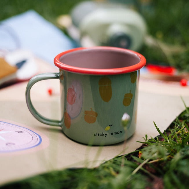 sticky lemon eekhoorn outdoor mok green