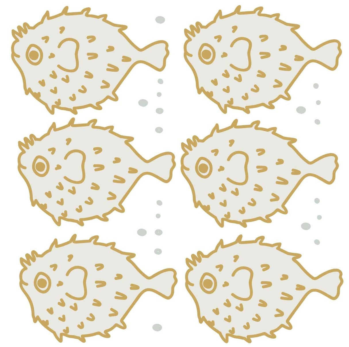 Bibelote Muurstickers Vissen