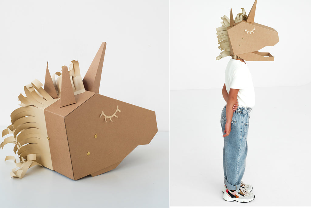 Koko Cardboards DIY kostuums uit karton