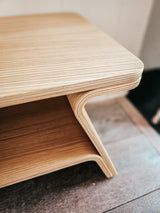 Houten kinderbankje