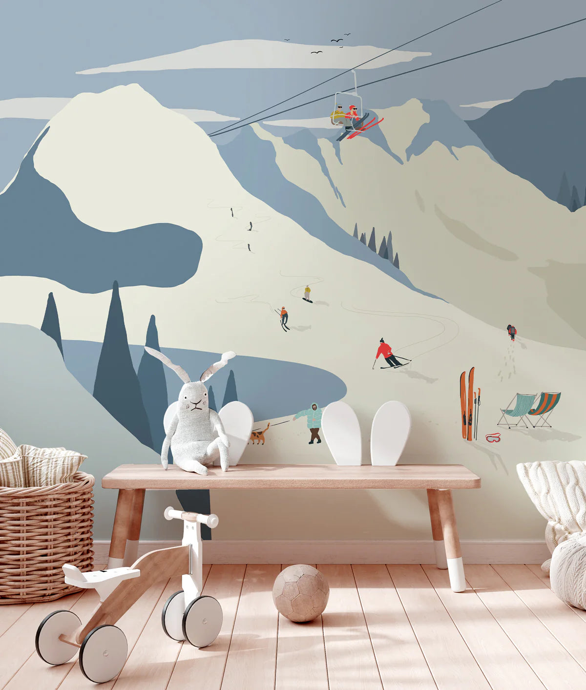 Ski Behang - Chamonix