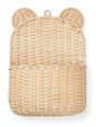 Wandmand / opbergmand van rotan voor kinderkamer van het merk Liewood