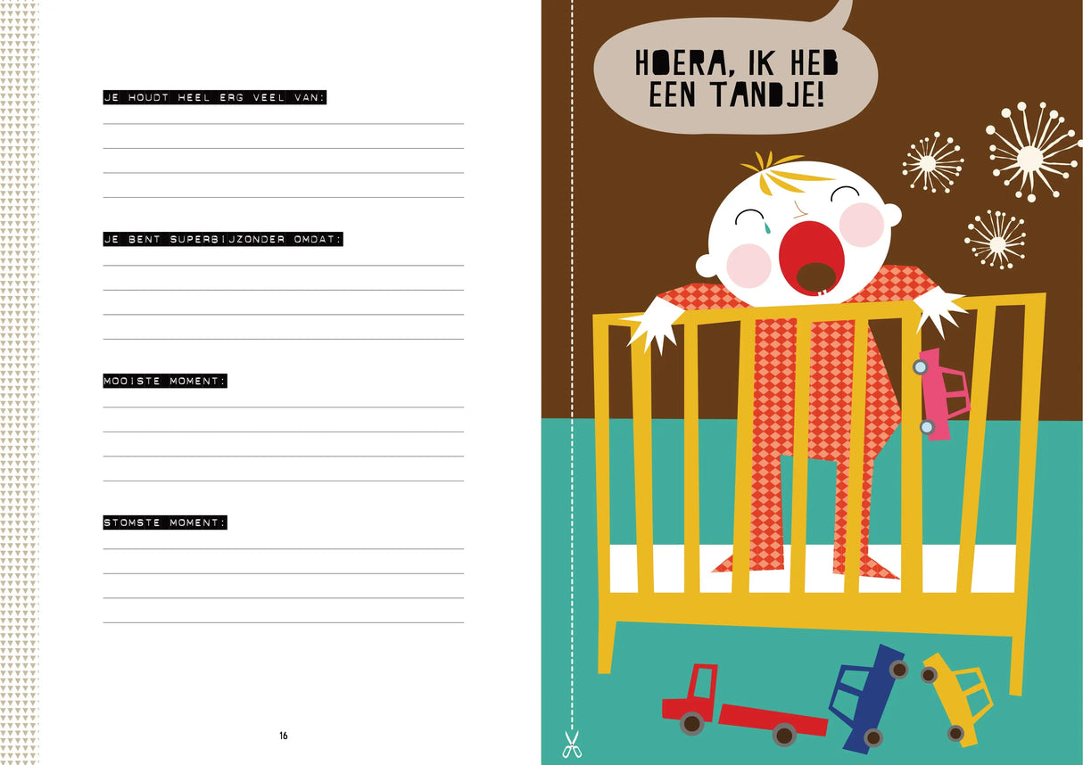 Kinderjaren plakboek basisschool Studio Snor