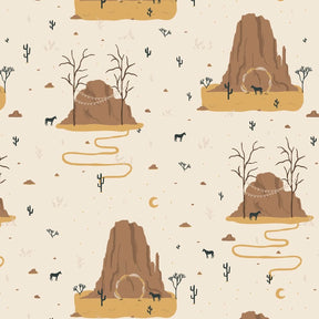 Behang voor kinderkamer of babykamer country