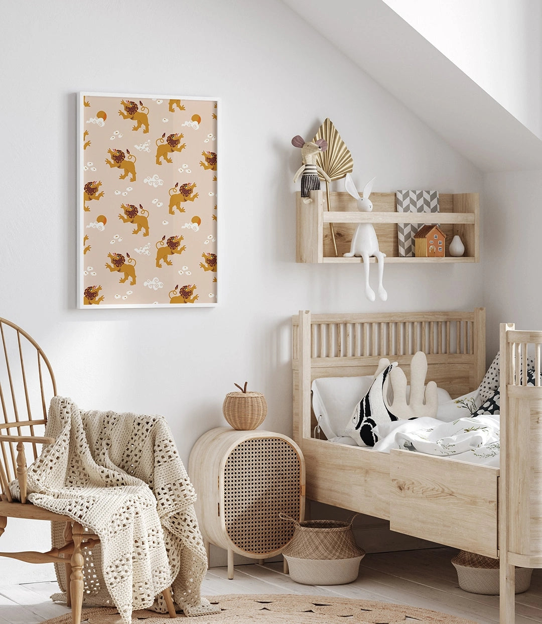 Behang voor kinderkamer of babykamer 