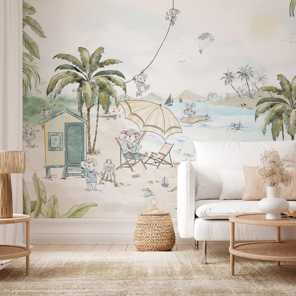 Beach Behang - Playa