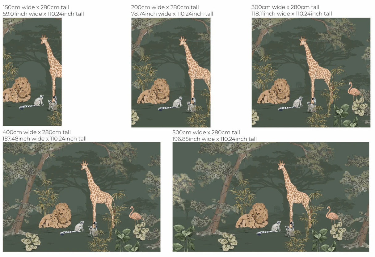 Jungle Behang - Safari Mooz
