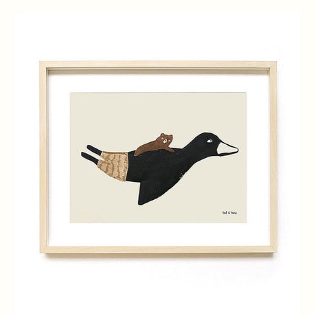 Ted & Tone Taking care for you poster. A4 formaat.