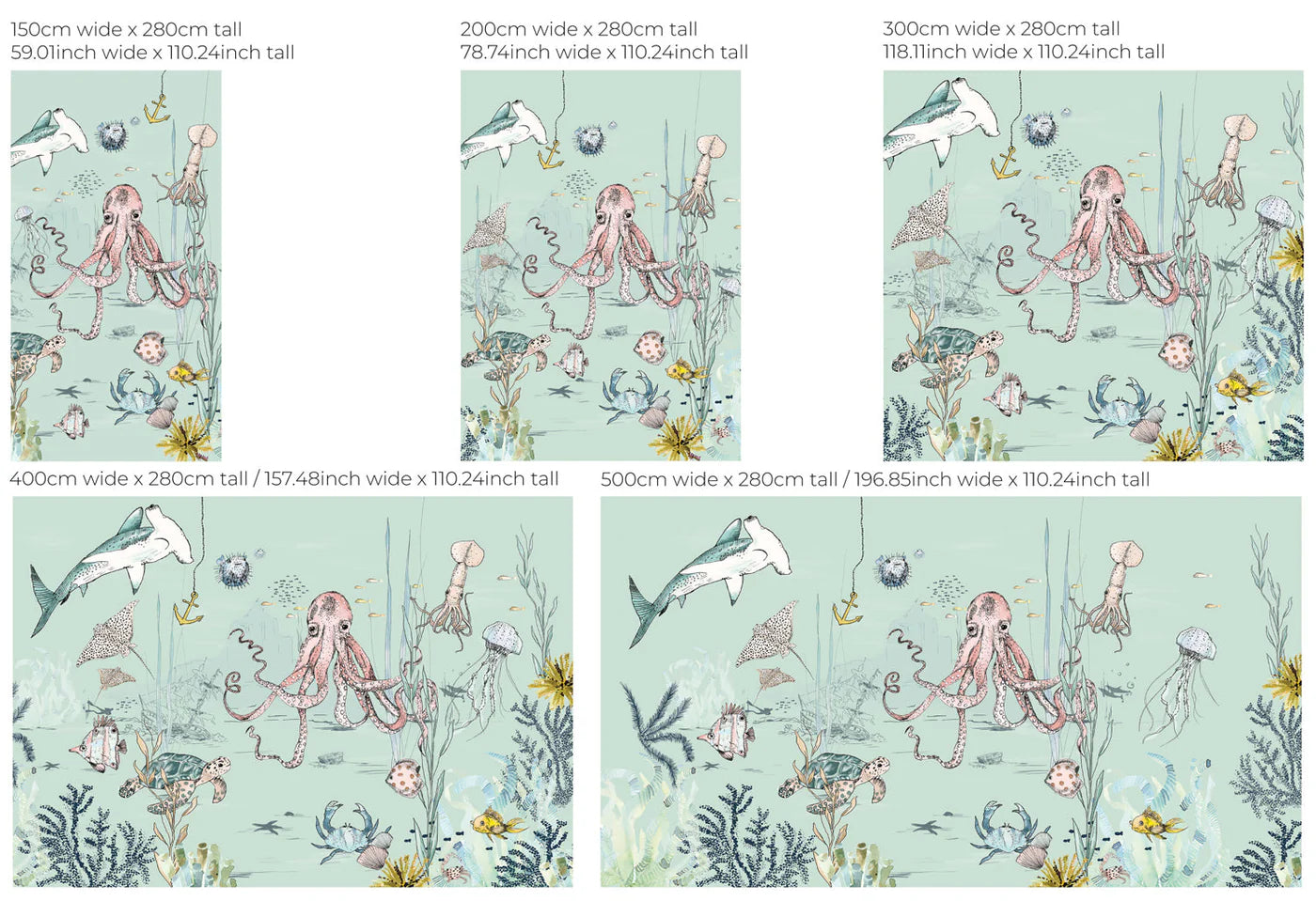 Ocean Behang - Underwater Wonders