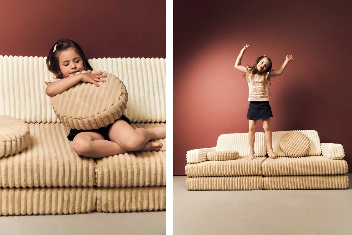 Modulaire speelbank - logeerbed voor kinderkamer van Shappy