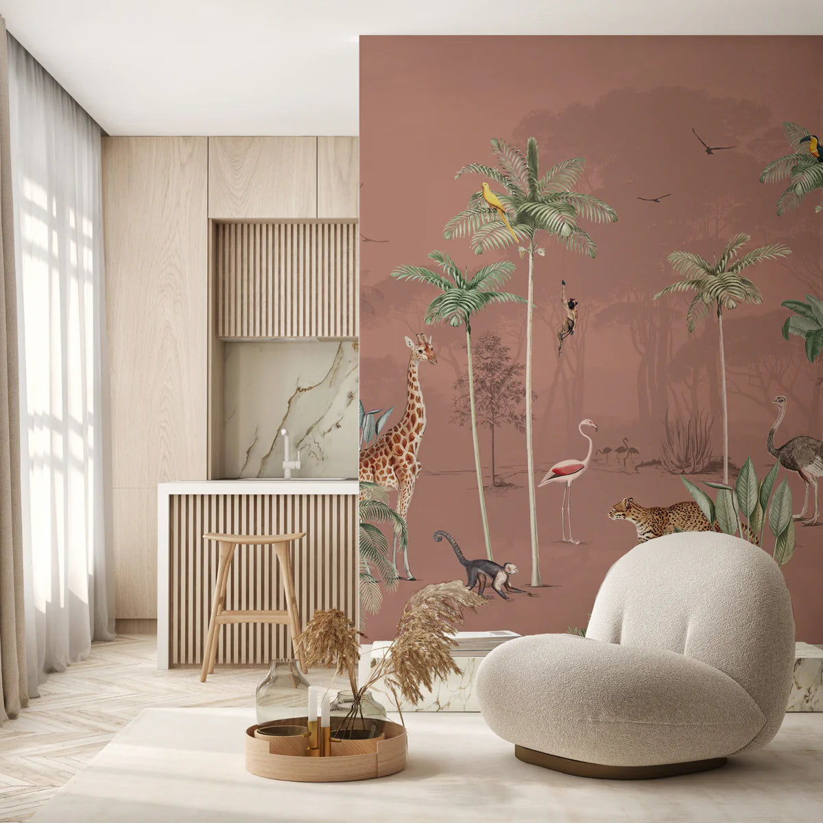 Jungle Behang - Wildlife's Playground