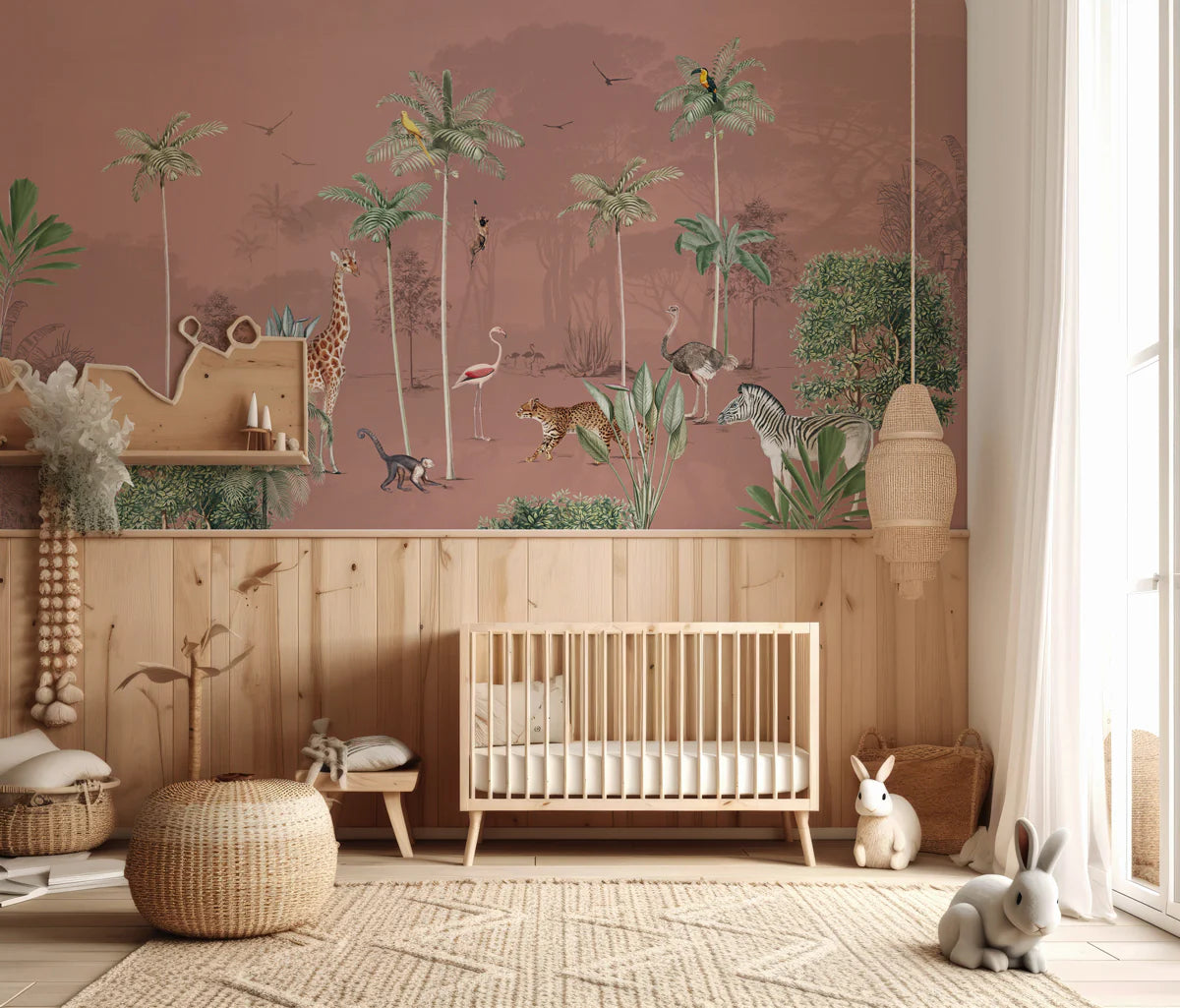 Jungle Behang - Wildlife's Playground