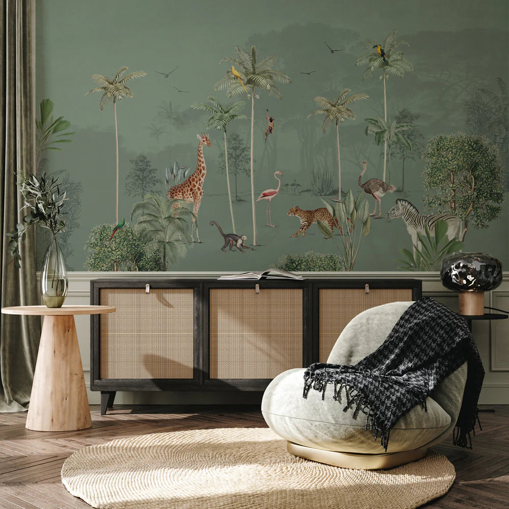 Jungle Behang - Wildlife's Playground