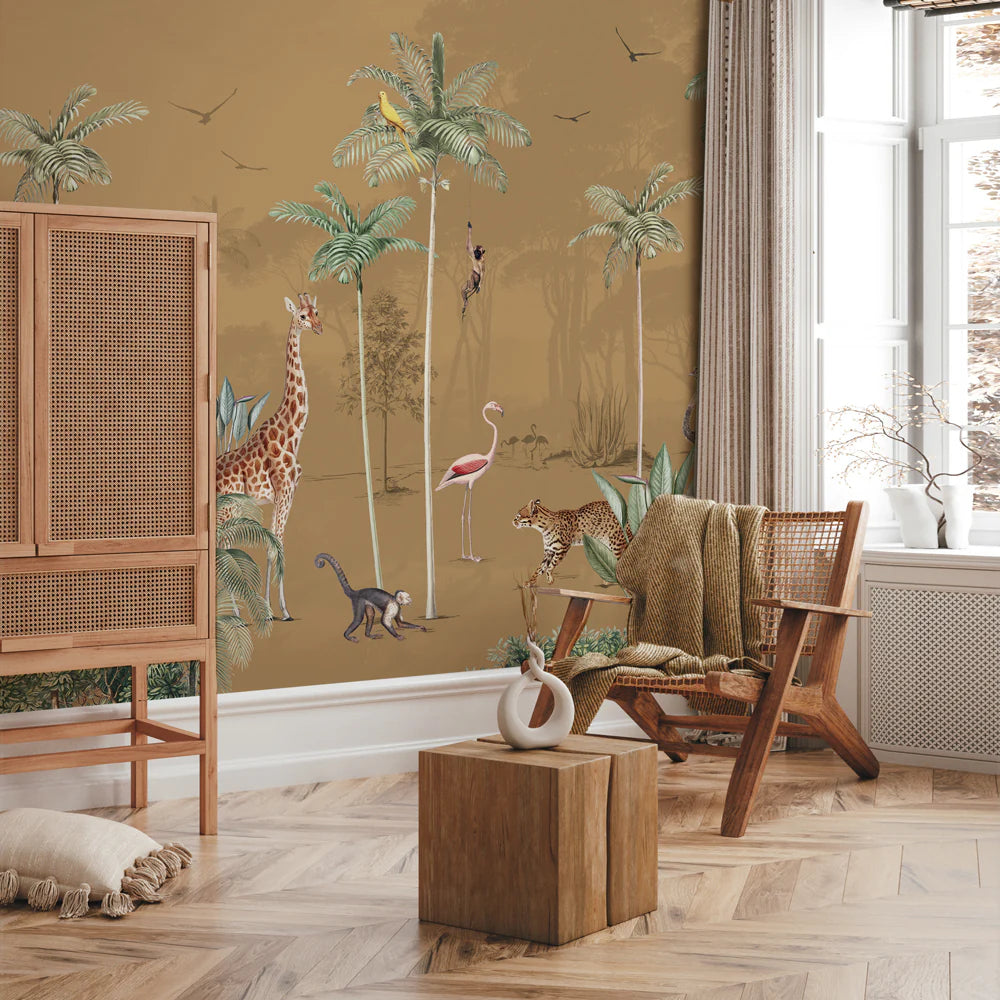 Jungle Behang - Wildlife's Playground