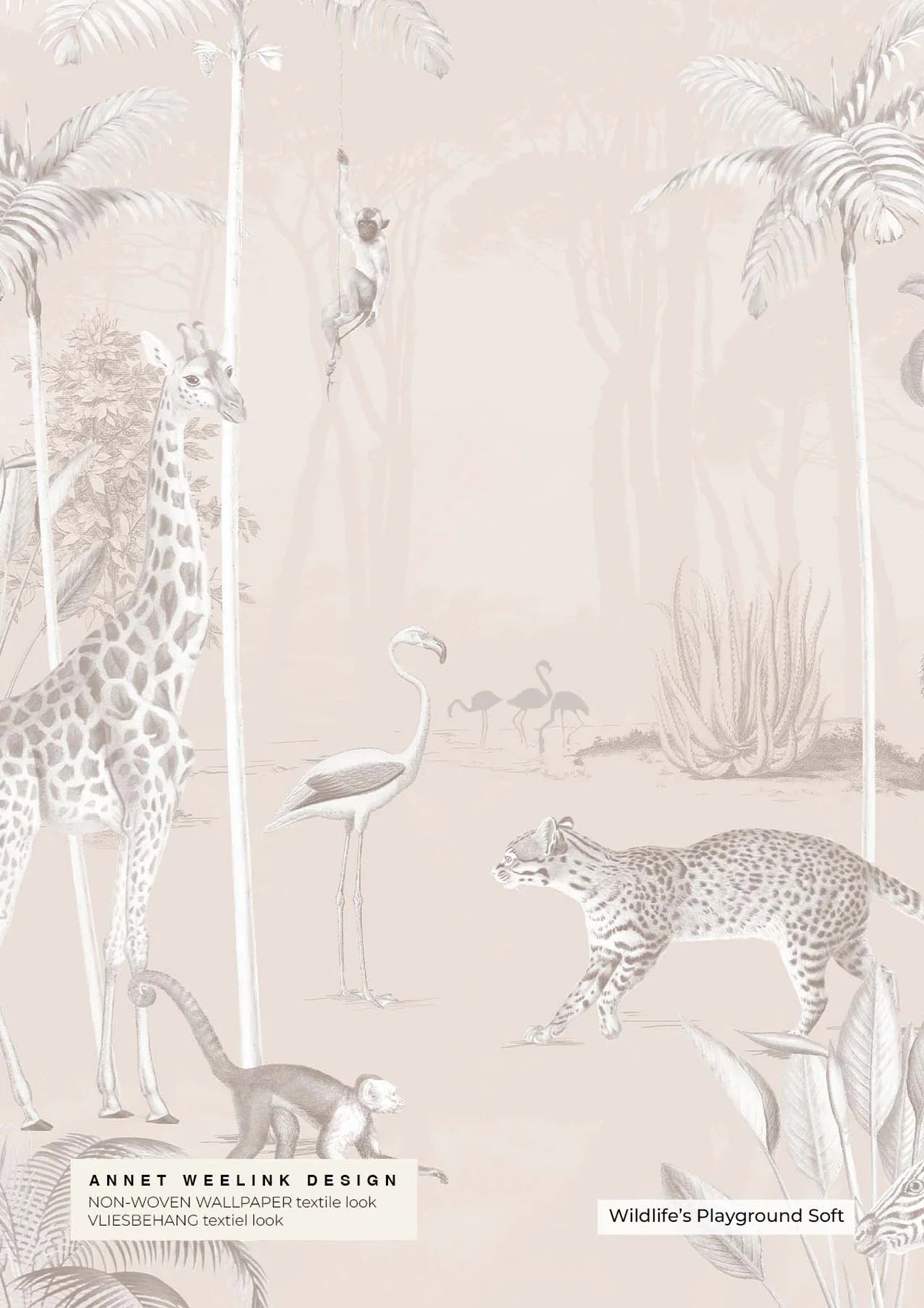 Jungle Behang - Wildlife's Playground