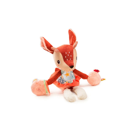 Activiteitenknuffel - activiteiten speelgoed voor baby’s van het merk Lilliputiens.