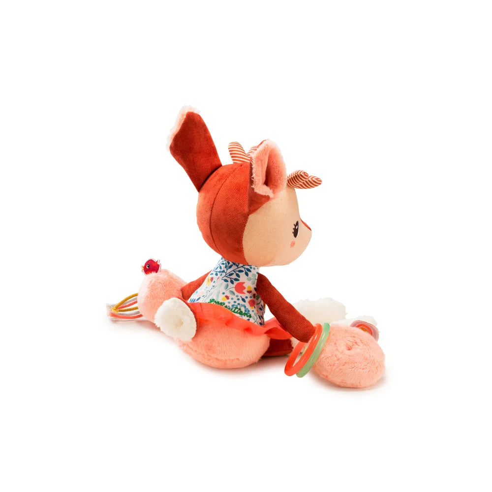 Activiteitenknuffel - activiteiten speelgoed voor baby’s van het merk Lilliputiens.