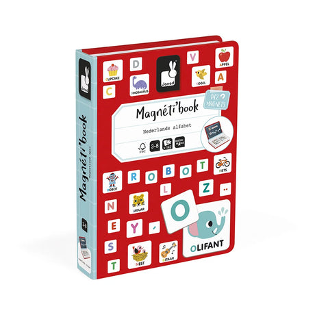 Leer het alfabet met deze magneten set van Janod. Speciaal ontworpen voor peuters en kleuters.