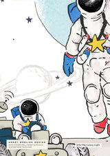 Astronaut Behang - Into the Galaxy