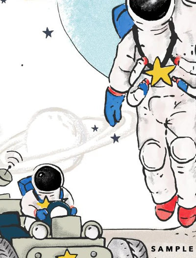 Astronaut Behang - Into the Galaxy