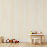 Strepen behang Linje - Ginger Roots