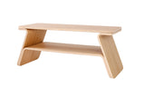 Houten kinderbankje