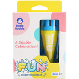 Bellenblaas speelgoed voor kinderen van het merk Uncle Bubble. Van grote bellen tot heel veel mini belletjes.