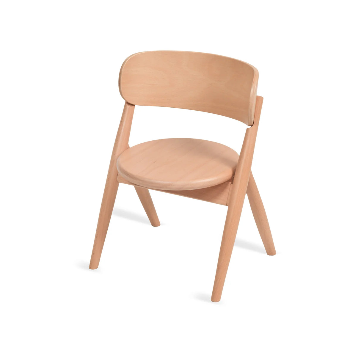 Houten kinderstoel