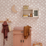 Behang voor kinderkamer of babykamer Bibelotte bloemen
