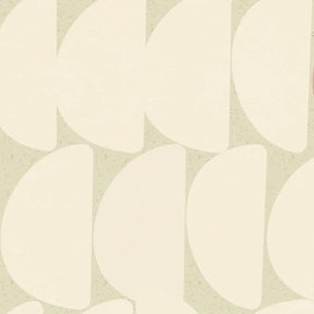 Bibelotte behang Stone beige, crèmewit behang met grote organische vormen voor de kinderkamer