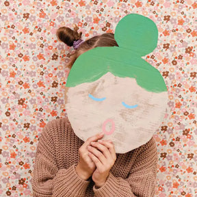 Behang voor kinderkamer of babykamer Bibelotte bloemen