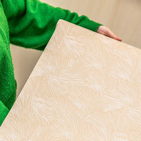 Bibelotte kinderkamer behang natuur beige
