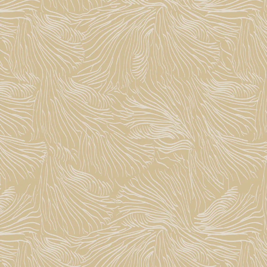Bibelotte natuurlijk behang beige
