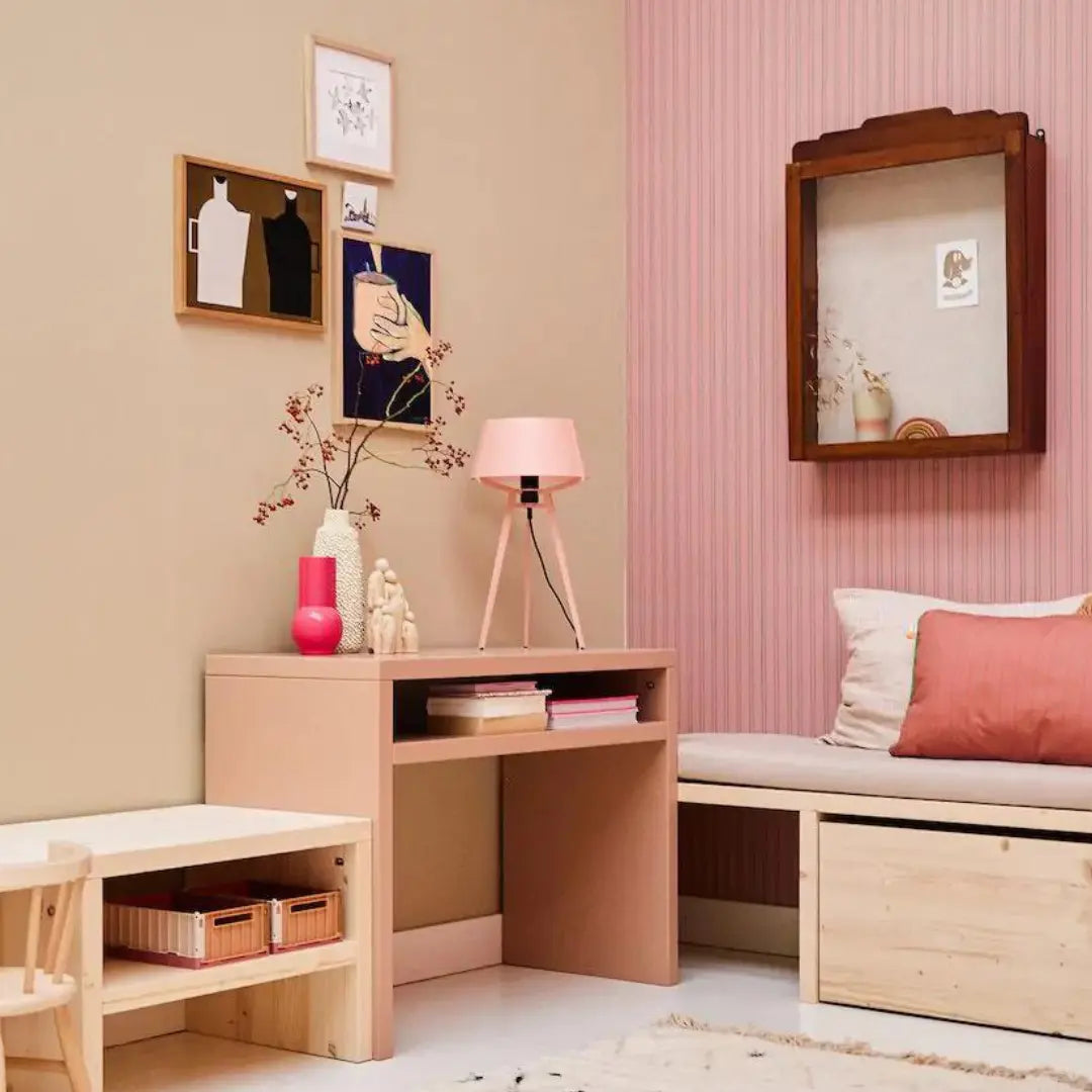Behang voor kinderkamer of babykamer Bibelotte lijnen