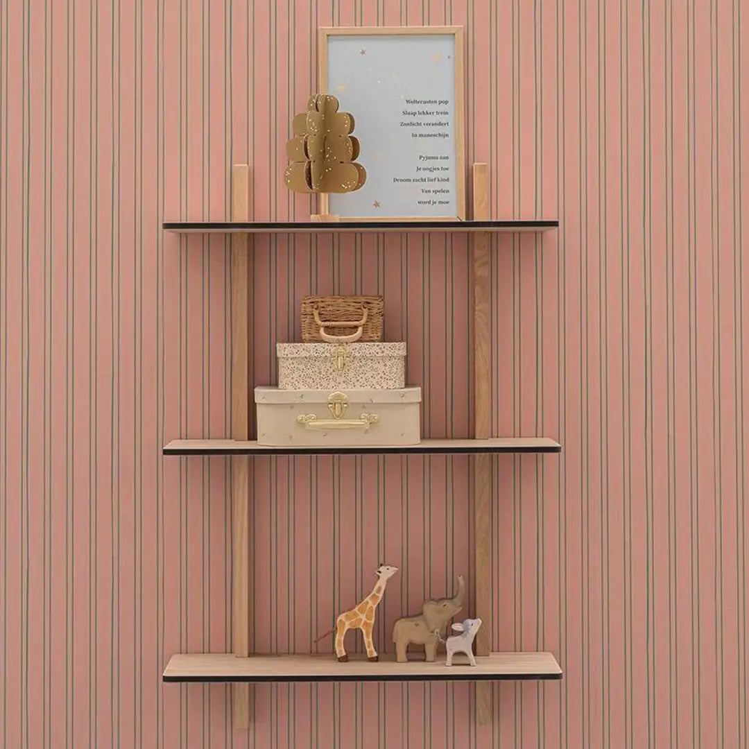 Behang voor kinderkamer of babykamer Bibelotte lijnen