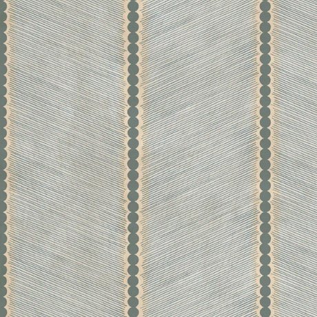 Subtiel streepjesbehang voor kinderkamer en babykamer van het merk Bibelotte