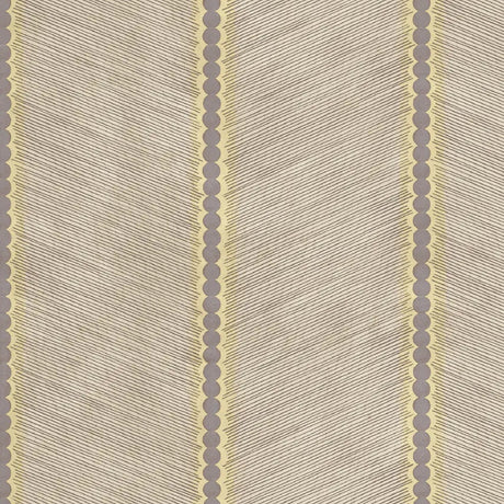 Subtiel strepenbehang met vintage look van het merk Bibelotte