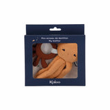 Kaloo bijtring met knuffel voor baby's