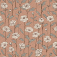 Bloemenbehang voor de kinderkamer of babykamer
