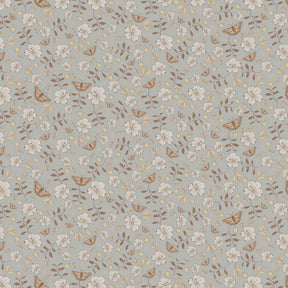 Bloemenbehang voor de kinderkamer of babykamer