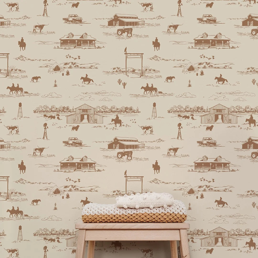 Behang voor kinderkamer of babykamer 