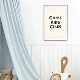 Cool kids club kinderkamer poster