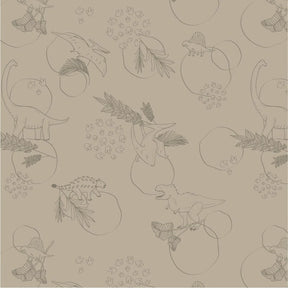 Dinosaurus behang voor jongens slaapkamer